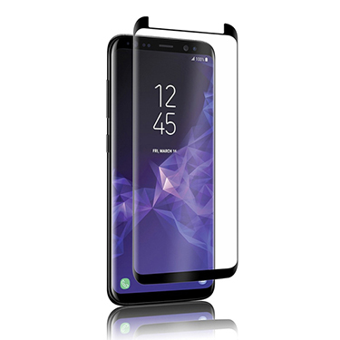 Uolo Shield 3D Tempered Glass (Full Adhesive & Case Friendly), Samsung Galaxy S9